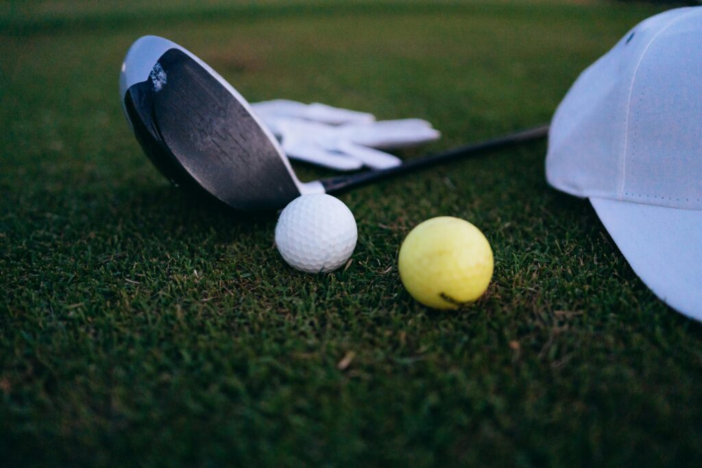 Golfbollar som profilprodukt